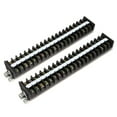 thumbnail image 4 of Bloque de barrera de cable terminal Nikou 2 piezas Tira de terminal de tornillo riel DIN, 4 of 9