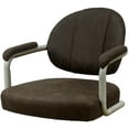thumbnail image 6 of Swivel Extra Tall Metal 34" Stool - M-70 WB - Northwest Whiskey Brown - Beige, 6 of 6