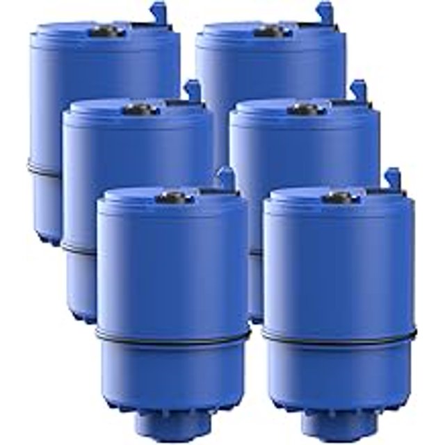 NSF Certified Water Filter, Replacement for Pur® RF9999® Faucet Water Filter, Pur® Faucet Model Pur-0A1,FM-2500V, FM-3700, PFM350V, PFM400H, (Pack of 6),Model No.: FL-FF08