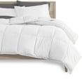 thumbnail image 2 of Bare Home Microfiber 5-Piece White and Gray Bed in a Bag, Twin XL, 2 of 5