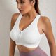 thumbnail image 2 of 3 Pack Women's Sports Bra Zip Front Non Wired Comfy Post Surgery Bra with Removable Pads, 2 of 5
