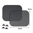 thumbnail image 1 of 5pcs Car Window Sunshade Mesh Sun Visor Curtain With Suction Cup Foldable Front Rear Side Curtain for Auto Interior Accessories huangjie unisex, 1 of 2