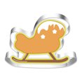 thumbnail image 1 of Molde de acero inoxidable para galletas navideñas, árbol de Navidad, Papá Noel, copo de nieve, 1 of 4