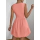 thumbnail image 2 of Vestido de verano PRETTYGARDEN 2025 sin mangas sin mangas Bubble Pink, 2 of 8
