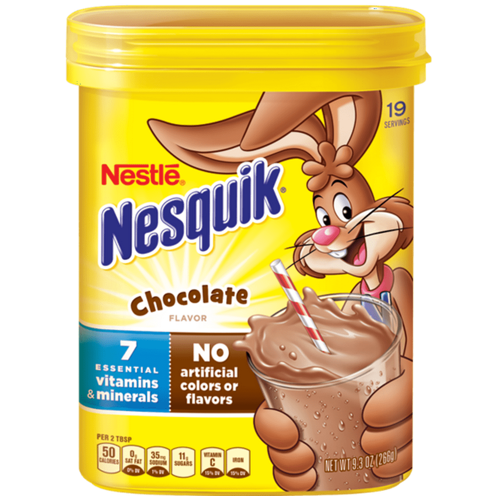A Product of Nesquik Chocolate Powder 9.3 oz. Pack of 3