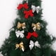 thumbnail image 3 of CHAO 12 piezas de hebillas rojas para árboles de Navidad, hebillas para árboles de Navidad, hebillas para árboles de Navidad, decoraciones para árboles de Navidad, decoraciones doradas para árboles de, 3 of 3