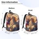 thumbnail image 2 of Easygdp Rainbow Cloud White Horse Mochila de Lona Resistente para Laptop, Compatible con Laptops de 15 a 17 pulgadas, Ideal para Escuela, Trabajo y Viajes-Small, 2 of 5