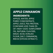 GOGO 8g PROTEIN Apple Cinnamon Fruit Smoothie On The Go Pouches , 3.75 fl oz (4 Pack)