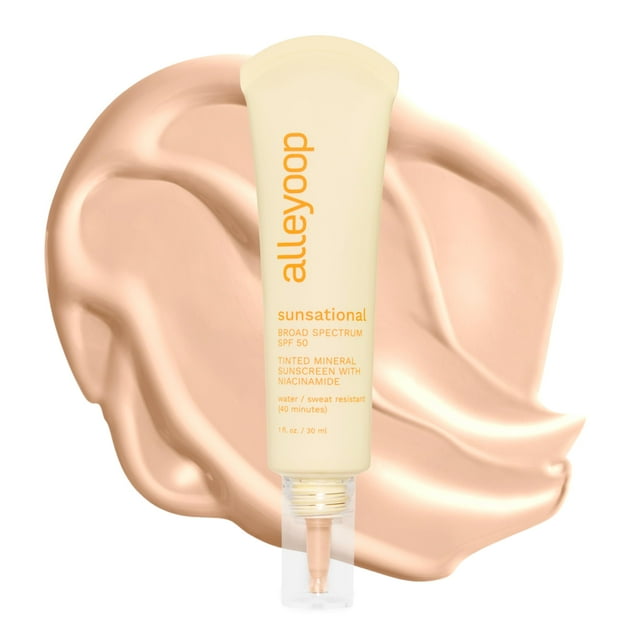 Protector solar hidratante con color Alleyoop Sunsational SPF 50