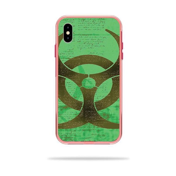 MightySkins LIFSLIPXSM-Biohazard Skin for Lifeproof Slam iPhone XS Max Case - Biohazard
