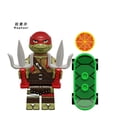 thumbnail image 3 of Set de 10 Figuras de Bloque de Construcción de Tortugas Ninja, Michelangelo y Raphael, Juguetes de Acción para Niños y Coleccionistas, Regalo de Cumpleaños, 3 of 9