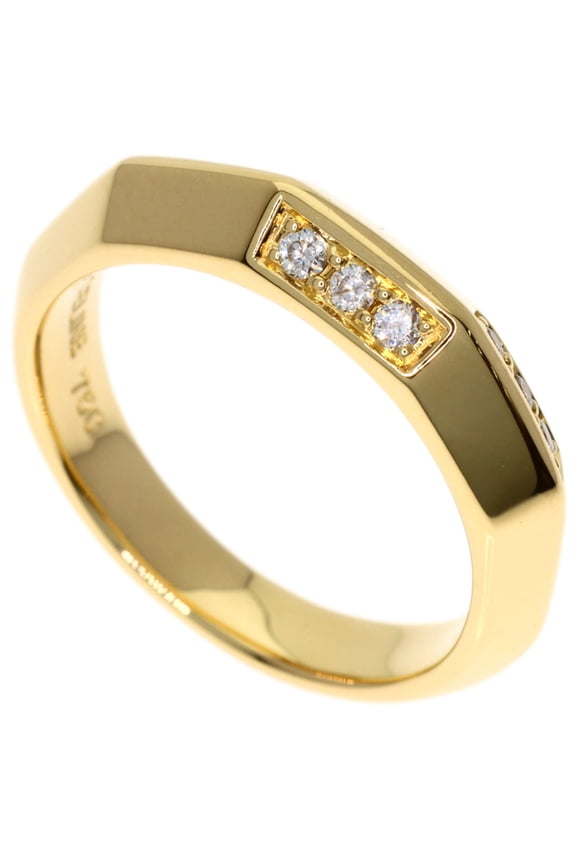 Pre-Owned Celine Diamond Ring, 18K Yellow Gold, Women's