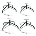 thumbnail image 3 of Metal Christmas Tree Stand, 17.72 Inch Replacement Xmas Tree Stand Base Universal Folding Tree Stand for 3 Ft to 7 Ft Christmas Artificial Trees Fake Tree, Fits 0.5-1.25 Inch Tree Pole, 3 of 7