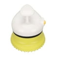 thumbnail image 4 of Cepillo de ducha para mascotas con interruptor, universal, suave, con masaje de dientes, cabezal de ducha para perros, cepillo de baño con mango ergonómico, amarillo, 4 of 14