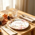 thumbnail image 6 of Tuvgenk Fall Pumpkin Paper Plates 16-Pack 9 inch Disposable Dinnerware for Thanksgiving and Autumn Parties, 6 of 6