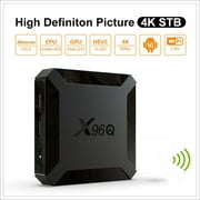 X96Q Smart Tv Box Android 10.0 Set-Top Box Convertisseur de télévision numérique Spécification: Réglementations américaines Taille de la mémoire: 1 + 8 Go