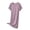 Purples, variant on Sleep Shirt Women Long Women’s Short Sleeve Sleep Dress, Loose Round Neck Casual Home Nightdress,Lightweight Summer Nightgown Green XXL