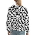 thumbnail image 7 of Salouo Yin Yang Pattern Hoodie Sweatshirts for Women, Autumn Pullover Hoodie Workout Sweat Women's Long Sleeve Preppy Sweatshirts-X-Large, 7 of 7