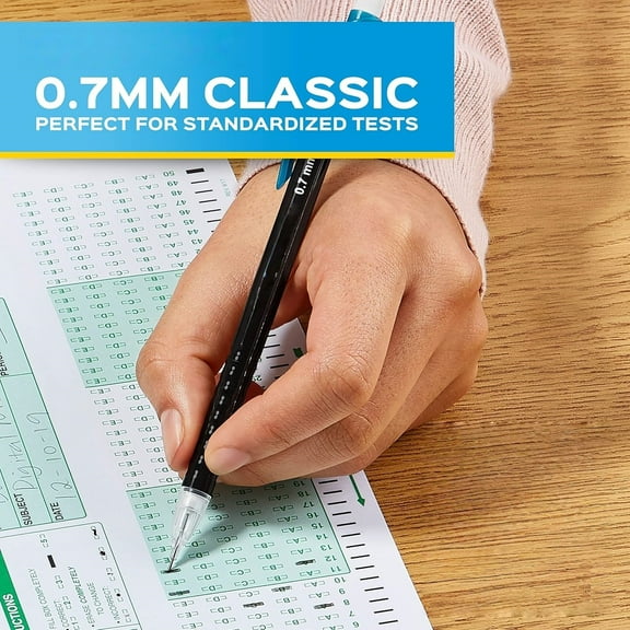 Mechanical Pencils 0.7mm Write Bros. Classic Number 2 Pencil Set Office Supplies Classroom Supplies Sketching Pencils Drafting Great for Standardized Testing 24 Count