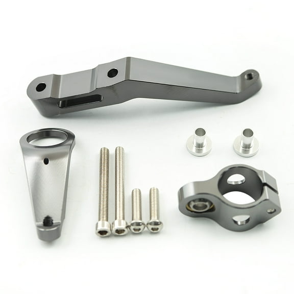 Motorcycle CNC Steering Damper Stabilizer Buffer Mounting Bracket Kit Compatible with CBR954RR 2002-2003, CBR929RR 2000-2001