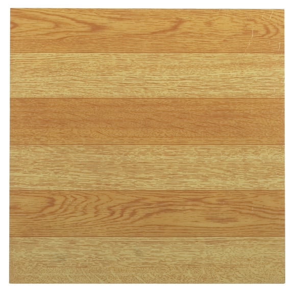 HomeStock's sterling Light Oak Plank 12X12 Self Adhesive Vinyl Floor Tile - 45 Tiles/45 Sq. Ft