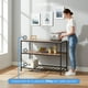 thumbnail image 4 of MUEBLANA - Alacena de cocina 3 niveles – Estantería organizadora con repisas de madera y estructura de acero – Fácil de armar – Resistente 30kg por nivel – 120x60x85 cm, 4 of 7