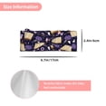 thumbnail image 3 of Wukai Lavender Flowers Print Baby Bow Headband for Newborn Infant Baby Toddler Girls, 3 of 5