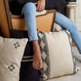 thumbnail image 5 of PILLOWPIA Gemma Square Cotton Pillow Cover, 20" x 20", Double-Sided Pattern, Decorative Throw Pillow Case, 5 of 6