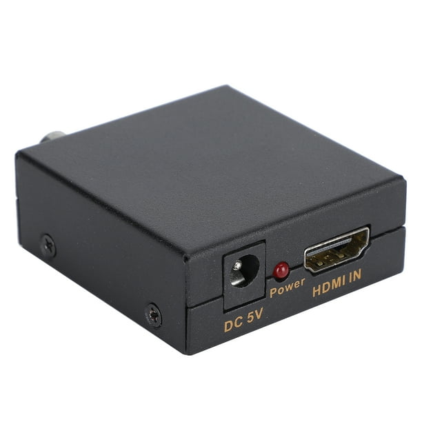 Convertidor extractor de audio Convertidor coaxial Convertidor coaxial HDMI Adaptador de audio Convertidor HDM a SPDIF Adaptador de salida coaxial Higoodz Accesorios electronicos Bodega Aurrera en lin...