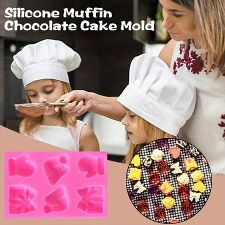 

Cute Party Holes Silicone Mold For Chocolate Cake Jelly Pudding Soap Round Shape Holes Silicone Mold For