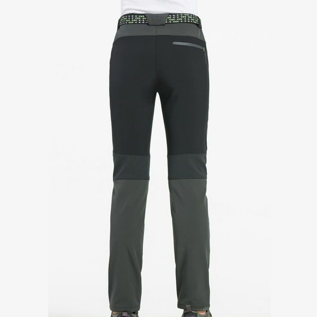 Salopette de Neige Isolée pour Femmes, Couleur Unie, Pantalon à Poches