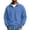 Blue #373, variant on Men's Polo Collar Sweatshirt Long Sleeve Pullover Top with Chest Pocket Relaxed Casual Fall Sweatshirts