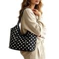 thumbnail image 3 of ibiyuan Oversized Tote Bags For Women Polka Dot Casual Everyday Shoulder Tote Bag for Women, Comfortable Handbag for Office Work Daily Commute Anniversary Gifts, 3 of 5