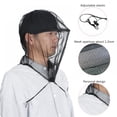 thumbnail image 2 of Fishing Hat Head Net Hat Safari Hat Sun Hat Bucket Hat with Hidden Net Mesh Breathable Dustproof Mosquito Insect Hat, 2 of 8