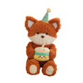 thumbnail image 3 of Peluche de juguete para decoración del hogar, juguete de peluche coleccionable, muñeco de peluche, muñeco de peluche Zorro, 3 of 9