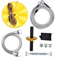 thumbnail image 1 of iZipline 95 feet Zip line Kit with Stainless Steel Spring Brake and Seat, 1 of 5