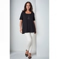 thumbnail image 2 of Jessica London Women's Plus Size Everyday Stretch Cotton Legging, 2 of 6