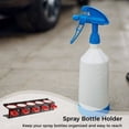 thumbnail image 3 of Spray Bottle Storage Rack - Wall Mounted Aerosol Bottle Organizer with 5 Hooks, 3 of 6