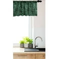 thumbnail image 3 of Ambesonne Antique Oriental Valance Pack of 2, Paisley Pattern, 54"X18", Emerald and Sea Green, 3 of 4