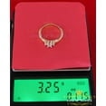 thumbnail image 6 of King of Blings 14K Real Yellow Gold with 0.25CT Real Diamond Ladies Ring Size 7, 6 of 11