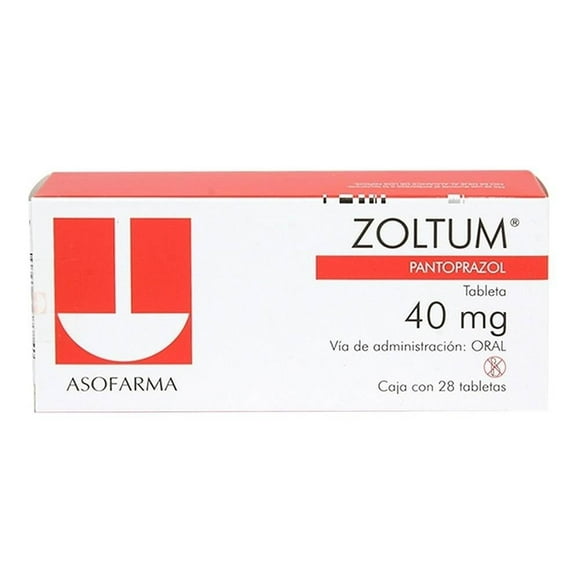 Zoltum Pantoprazol 40 mg 28 tabletas