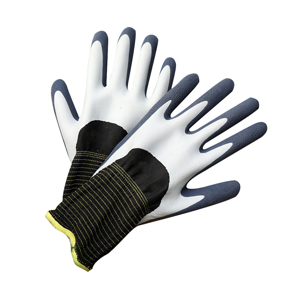 Briers Short Gardening Gloves Gauntlet Tulip PU Machine Washable Grip Safety 