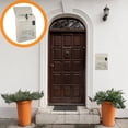 thumbnail image 4 of 1 Pc Lock Mailbox Retro Letter Box Wall Mount Letter Box Newspaper Mailbox, 4 of 9