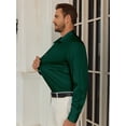 thumbnail image 5 of sogami Men's Stretch Long Sleeve Dress Shirt Wrinkle Free Formal Shirt, 5 of 7