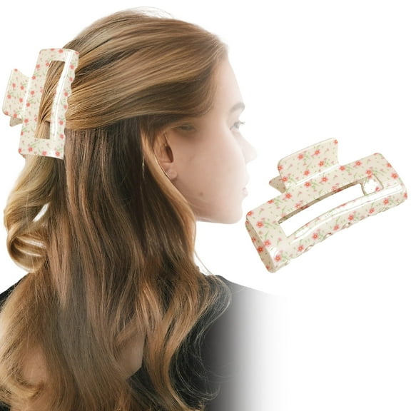 Cloud Claw Clips, Hair Claw Clips Women, Cozy Flexible Claw Design Strong Hold Claw Clips for Thick Thin Fine Hair for Women and Girls