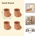 thumbnail image 4 of Bangcool Chair Legs Floor Protectors Cute 4PCS Cat Table Feet Covers Furniture Leg Caps, 4 of 10