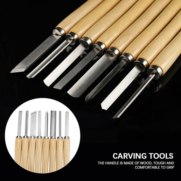 Sonew 8pcs set Wood Lathe Chisel Set Turning Tools Woodworking