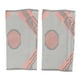 thumbnail image 4 of 1 par de rodilleras de nailon tejidas con resorte de silicona, rodillera de compresión para deportes, correr, rosa, gris, XL, 4 of 12