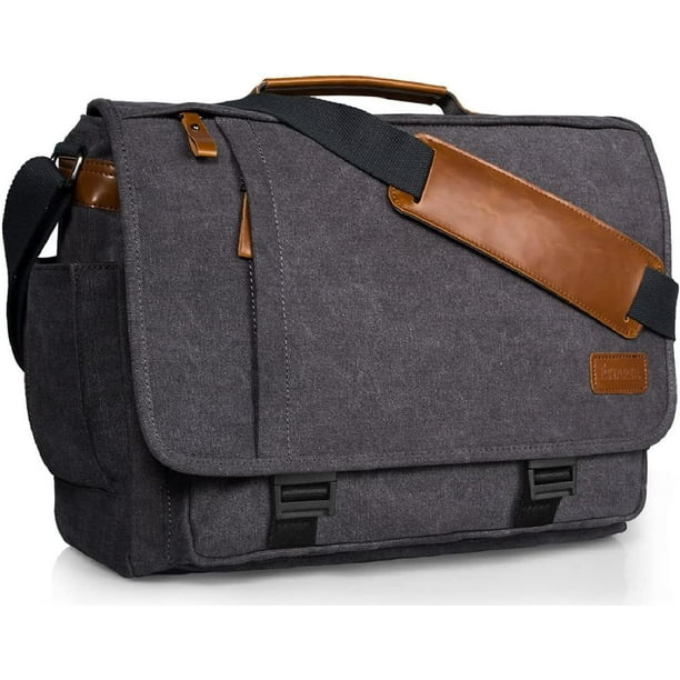 Computer Messenger Bag 1717.3 Inch Waterresistance Canvas Laptop