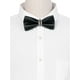 thumbnail image 4 of INSPIRAR CHIC Corbata de moño preatado para hombres con decoración de strass, corbatas brillantes para bodas elegantes, negra 2, 4 of 4